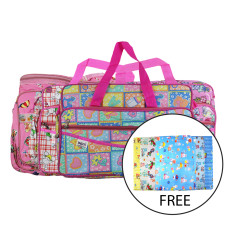 Duck Mother Bag PVC 1 (ATL98) Pink FREE 1 pcs Duck Baby Spread Sheet Mat (WS151)